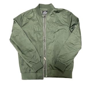 Green Bomber Jacket